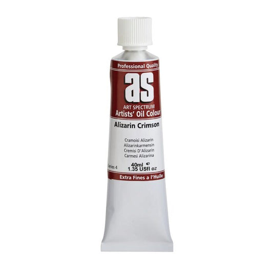OIL AS ARTIST 40ML S4 ALIZARIN CRIMSON