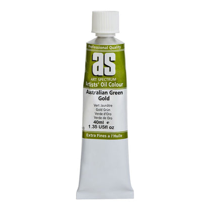 OIL AS ARTIST 40ML S3 AUST GREEN GOLD