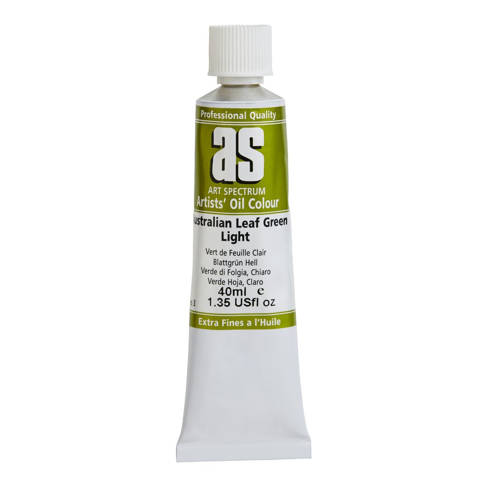 OIL AS ARTIST 40ML S3 AUST LEAF GREEN LT