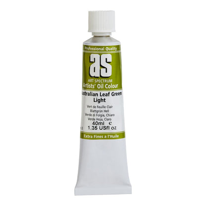 OIL AS ARTIST 40ML S3 AUST LEAF GREEN LT