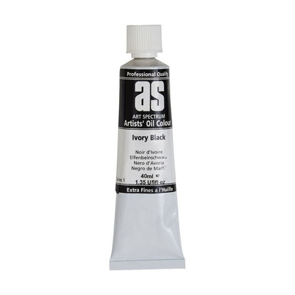 OIL AS ARTIST 40ML S1 IVORY BLACK