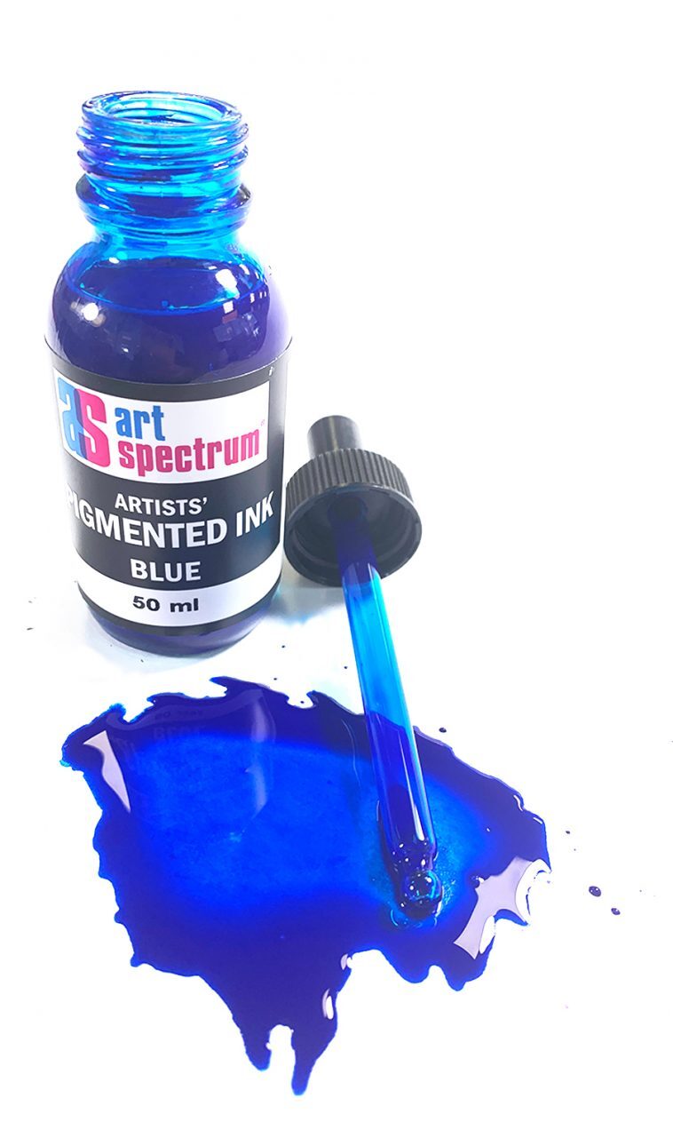 INK AS ACRYL PIGMENTED BLUE 50ML