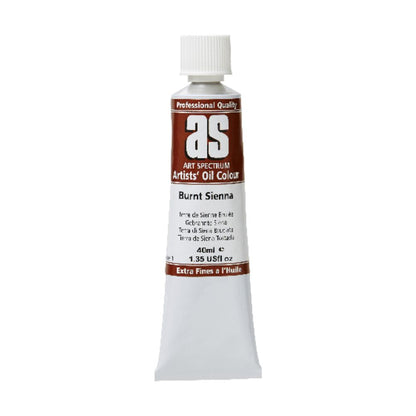 OIL AS ARTIST 40ML S1 BURNT SIENNA
