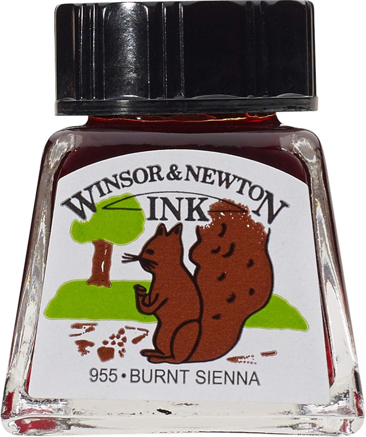 INK W&N DRAWING BURNT SIENNA 14ML 074