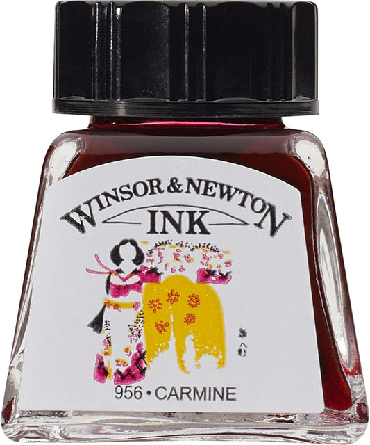 INK W&N DRAWING CARMINE 14ML 127