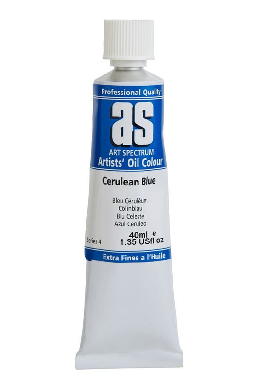 OIL AS ARTIST 40ML S4 CERULEAN BLUE