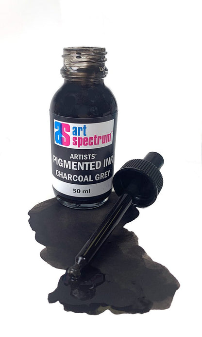 INK AS ACRYL PIGMENT CHARCOAL GREY 50ML