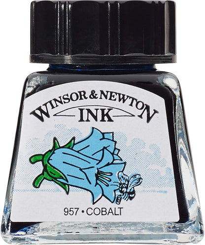 INK W&N DRAWING COBALT BLUE 14ML 176