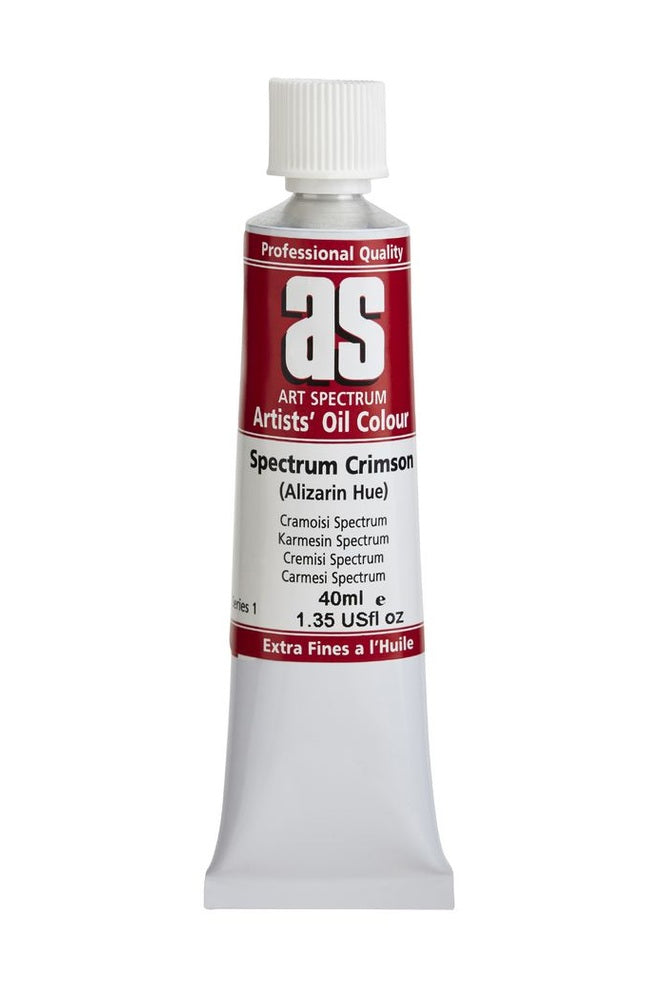 OIL AS ARTIST 40ML S1 SPECTRUM CRIMSON