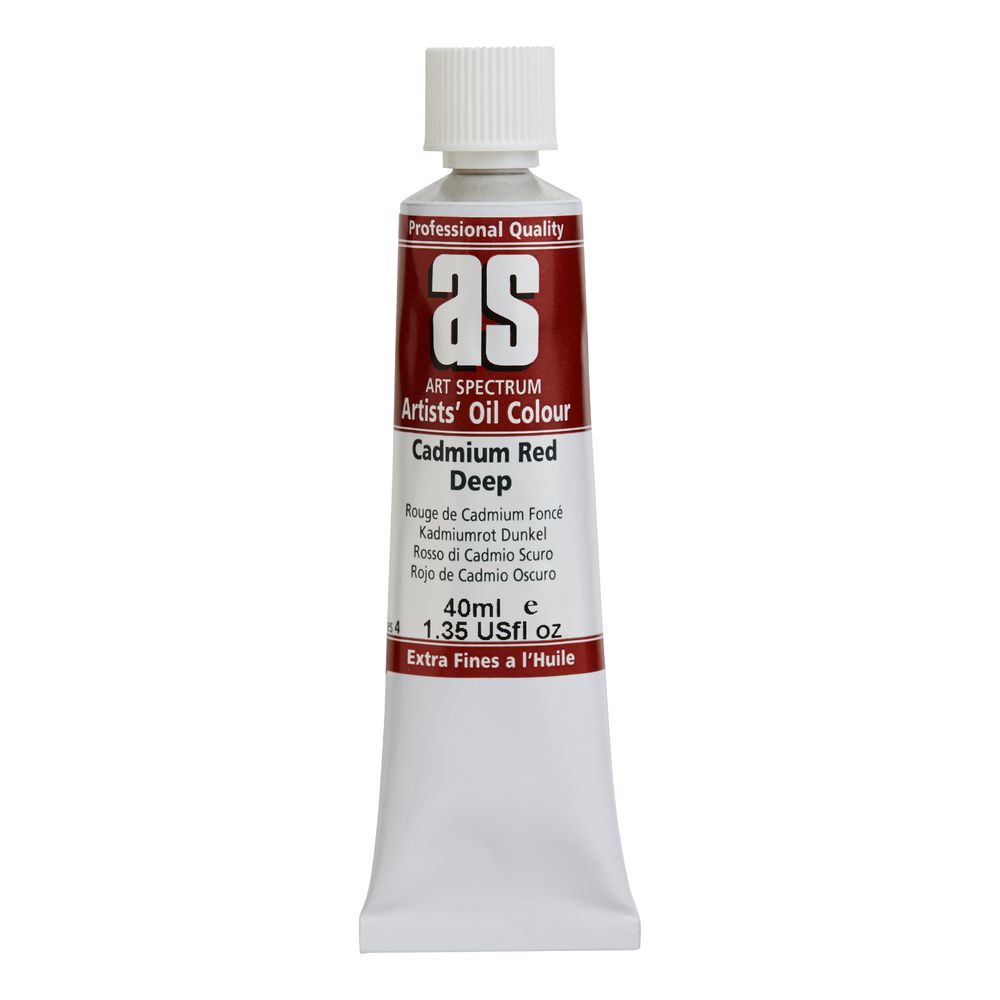 OIL AS ARTIST 40ML S4 CAD RED DEEP