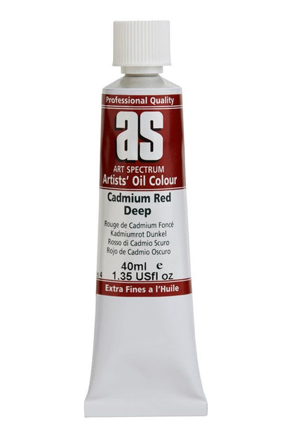 OIL AS ARTIST 40ML S4 CAD RED DEEP