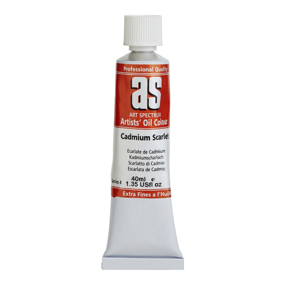 OIL AS ARTIST 40ML S4 CAD SCARLET