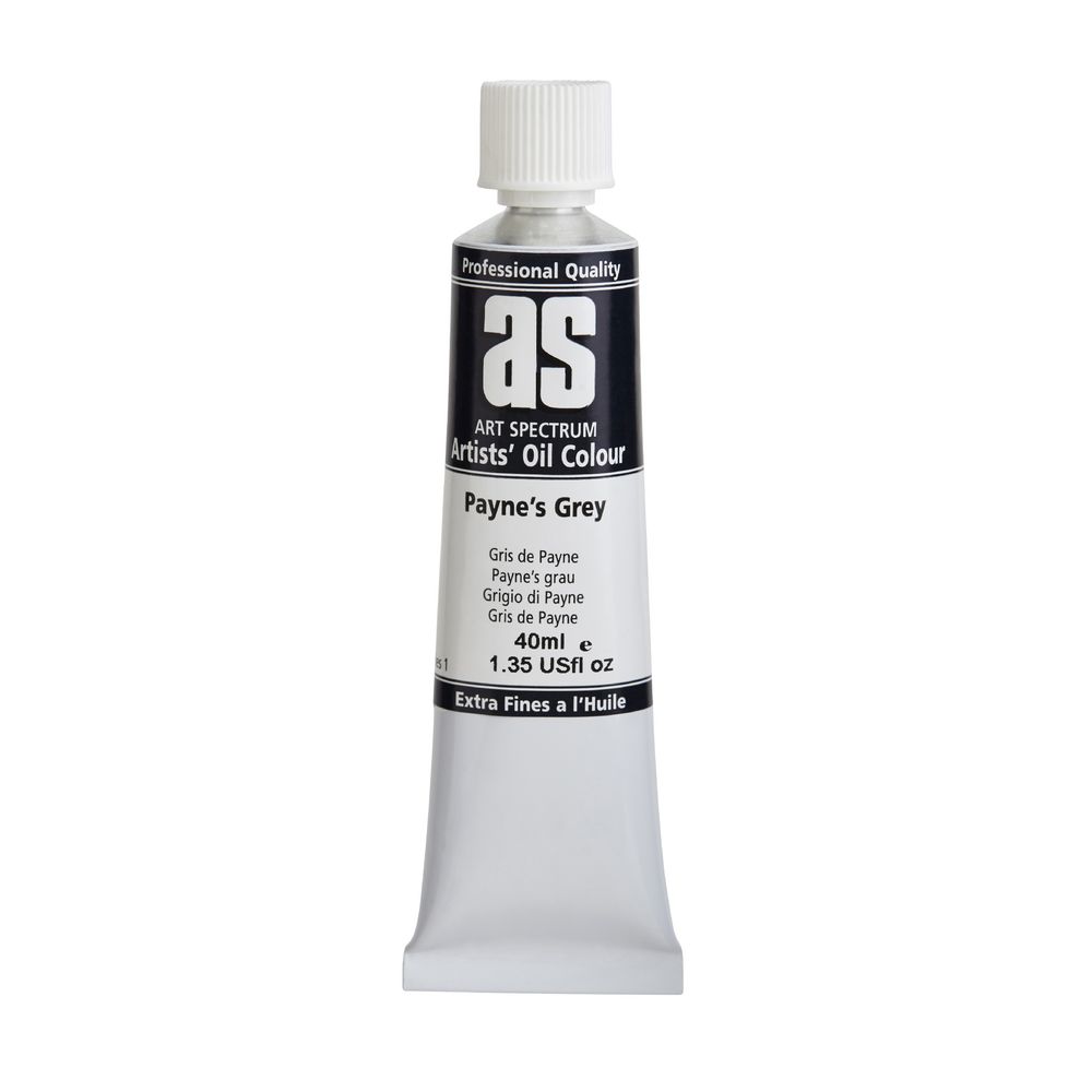 OIL AS ARTIST 40ML S1 PAYNES GREY