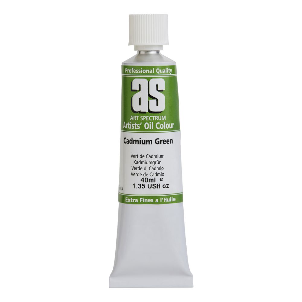 OIL AS ARTIST 40ML S4 CADMIUM GREEN