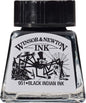 INK W&N DRAWING WATERPROOF BLACK INDIAN