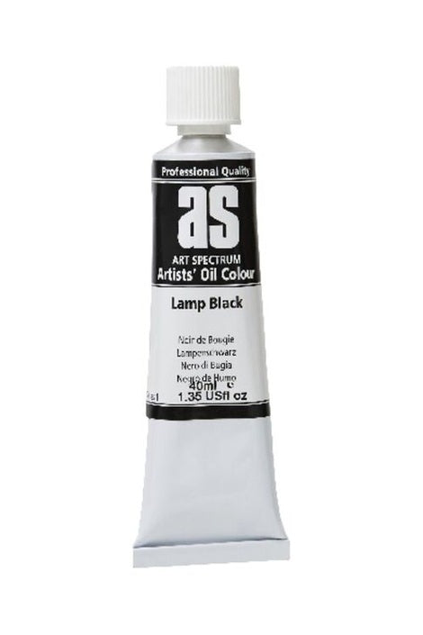 OIL AS ARTIST 40ML S1 LAMP BLACK