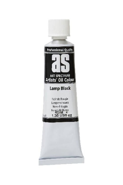 OIL AS ARTIST 40ML S1 LAMP BLACK