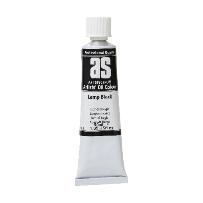 OIL AS ARTIST 40ML S1 LAMP BLACK