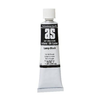 OIL AS ARTIST 40ML S1 LAMP BLACK