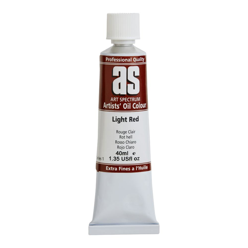 OIL AS ARTIST 40ML S1 LIGHT RED