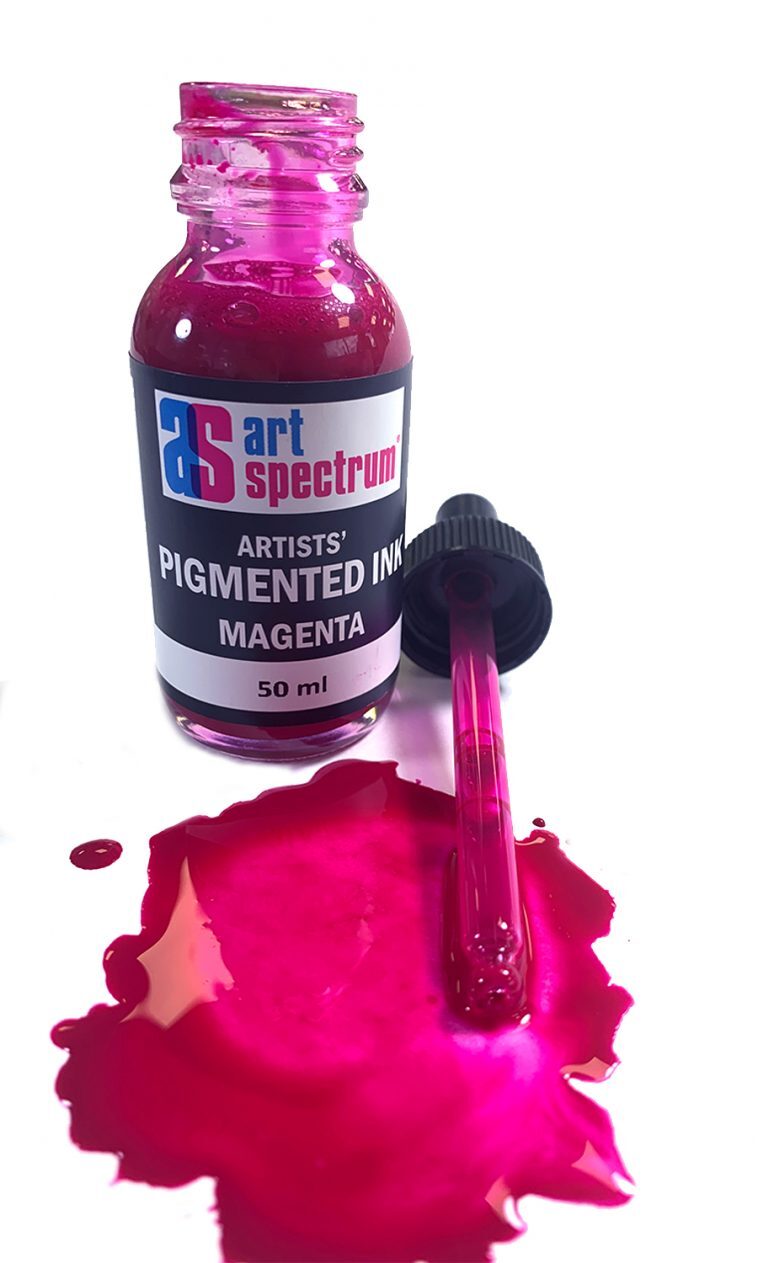 INK AS ACRYL PIGMENTED MAGENTA 50ML