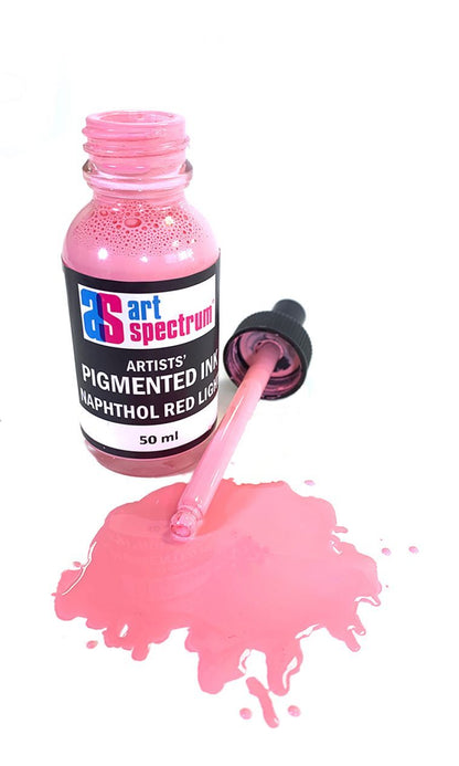 INK AS ACRYL PIGMENTED NAPTH RED LT 50ML