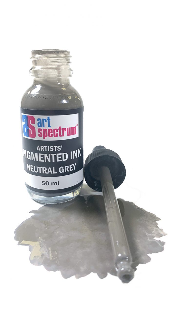 INK AS ACRYL PIGMENTED NEUTRAL GREY 50ML