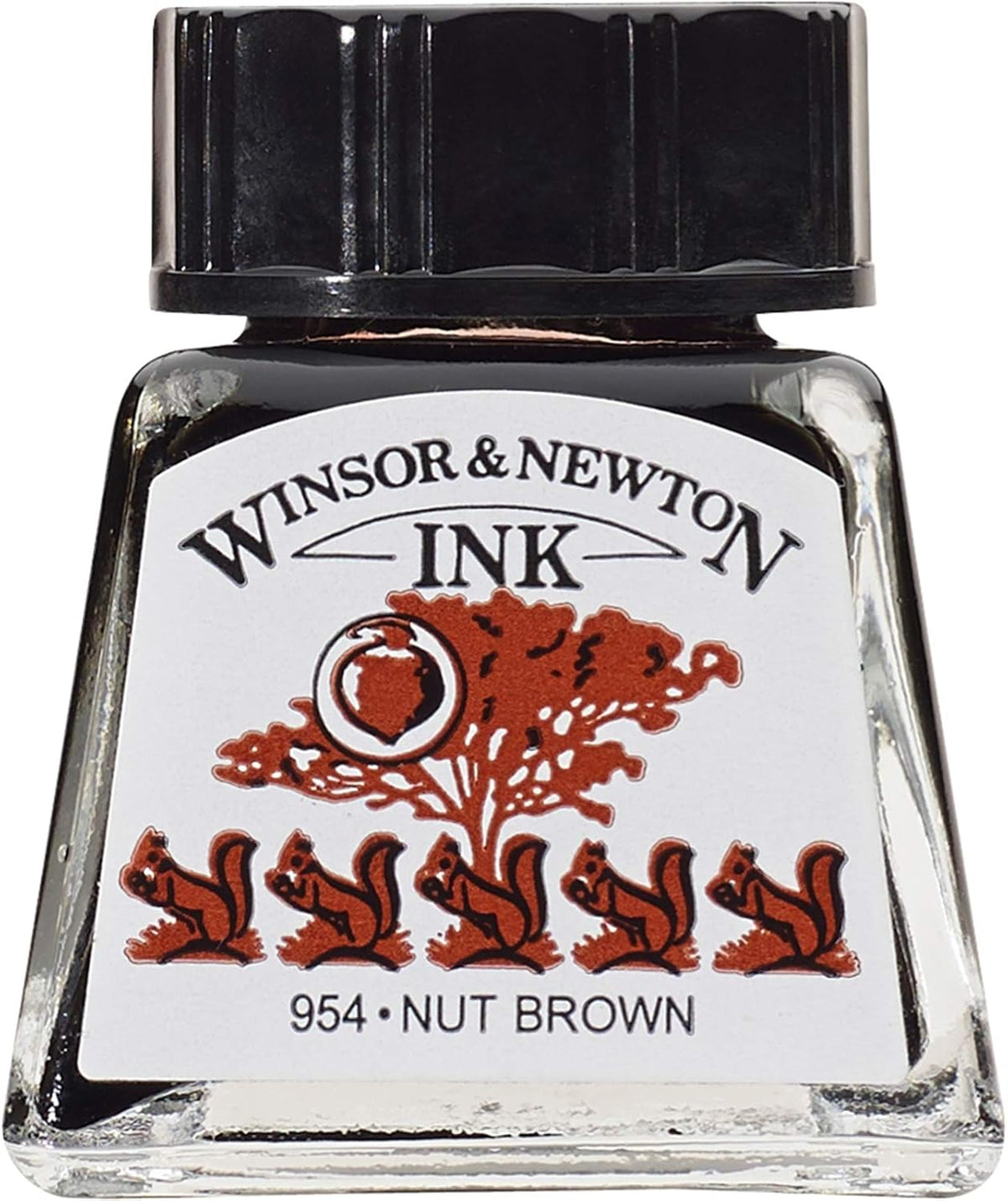 INK W&N DRAWING NUT BROWN 14ML 441