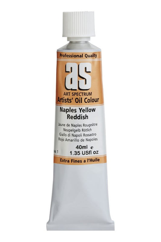 OIL AS ARTIST 40ML S1 NAPLES YELLOW RED