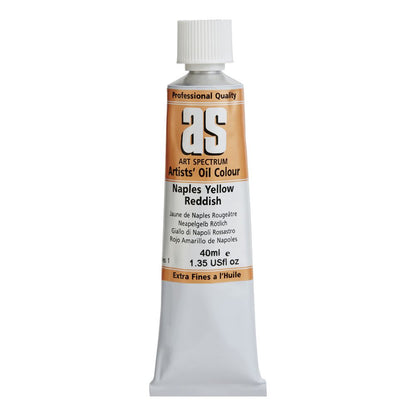 OIL AS ARTIST 40ML S1 NAPLES YELLOW RED