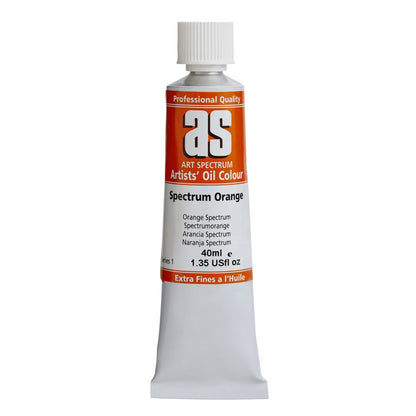 OIL AS ARTIST 40ML S1 SPECTRUM ORANGE