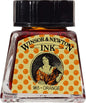 INK W&N DRAWING ORANGE 14ML 449
