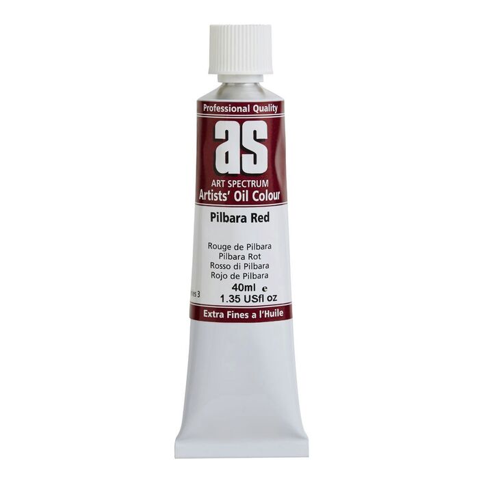 OIL AS ARTIST 40ML S3 PILBARA RED