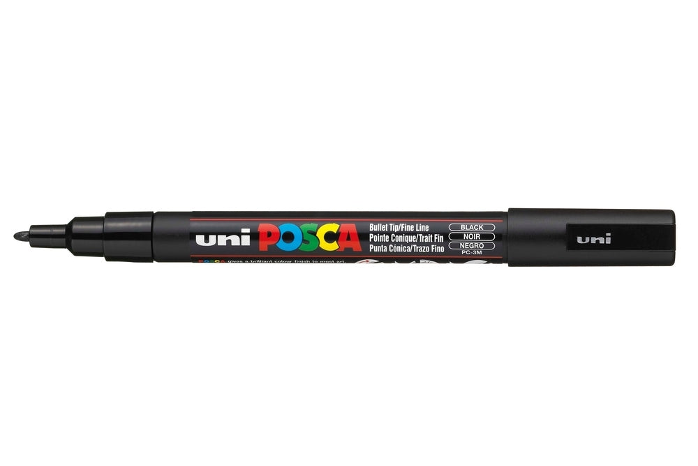 MARKER POSCA PC-3M BLACK
