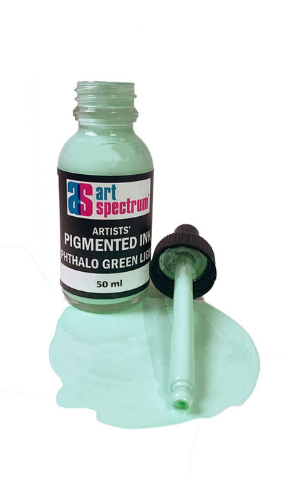 INK AS ACRYL PIGMENT PHTH GREEN LT 50ML