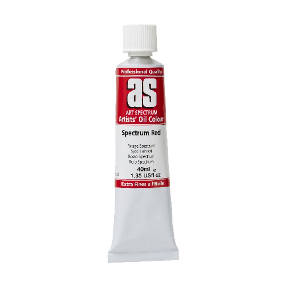 OIL AS ARTIST 40ML S1 SPECTRUM RED