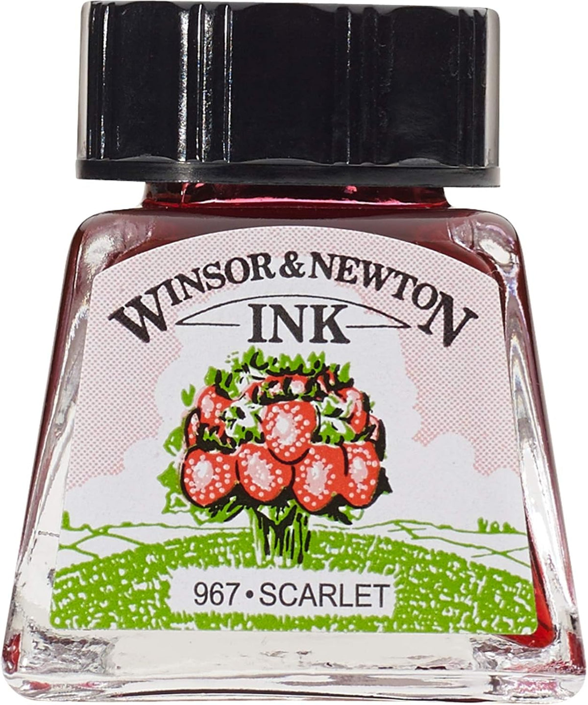 INK W&N DRAWING SCARLET 14ML 601