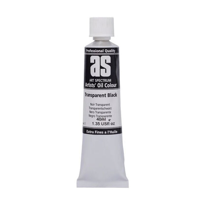 OIL AS ARTIST 40ML S1 TRANSPARENT BLACK