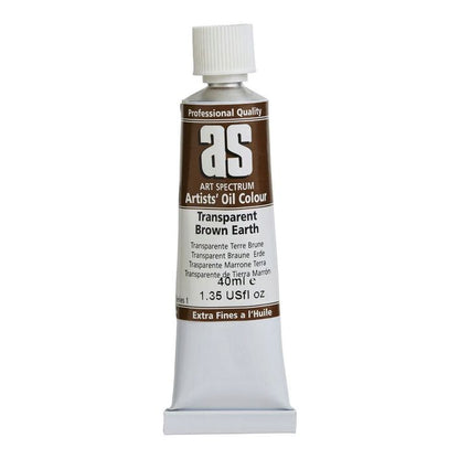 OIL AS ARTIST 40ML S1 TRANS BROWN EARTH