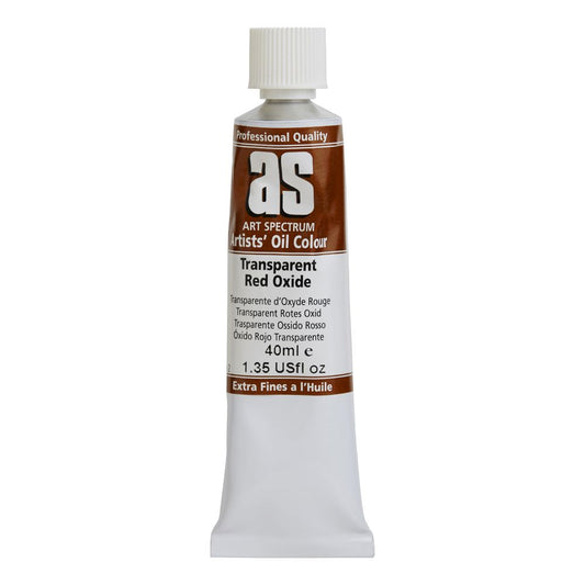 OIL AS ARTIST 40ML S2 TRANS RED OXIDE