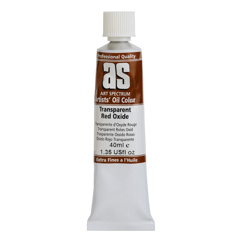 OIL AS ARTIST 40ML S2 TRANS RED OXIDE
