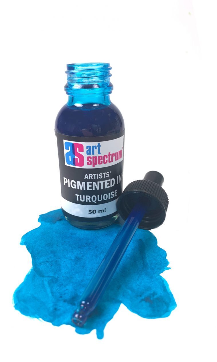 INK AS ACRYL PIGMENTED TURQUOISE 50ML