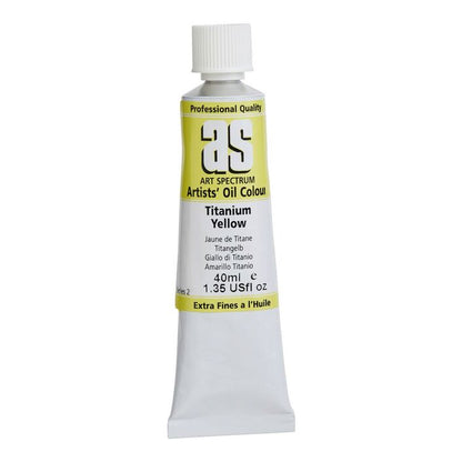 OIL AS ARTIST 40ML S2 TITANIUM YELLOW