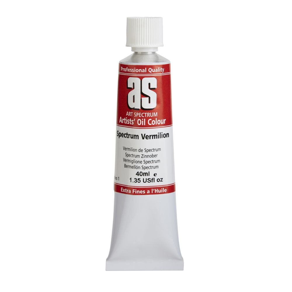 OIL AS ARTIST 40ML S1 SPECT. VERMILLION