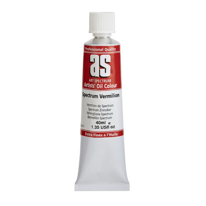 OIL AS ARTIST 40ML S1 SPECT. VERMILLION