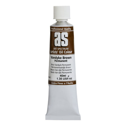 OIL AS ARTIST 40ML S1 VAN DYKE BROWN