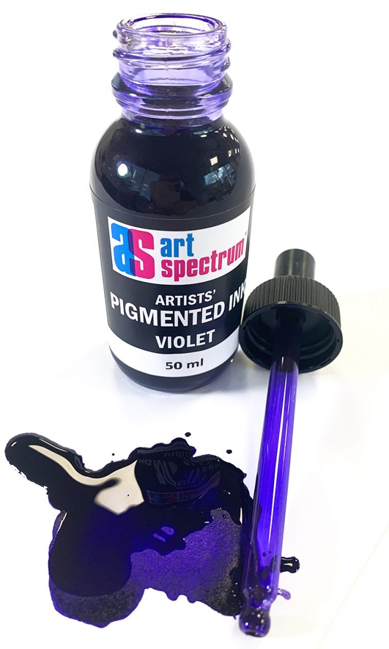 INK AS ACRYL PIGMENTED VIOLET 50ML