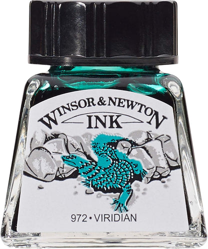 INK W&N DRAWING VIRIDIAN 14ML 692