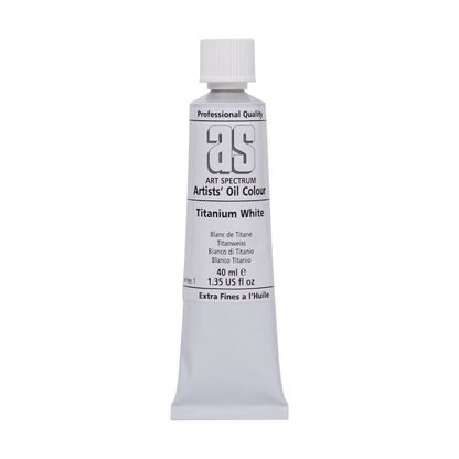 OIL AS ARTIST 40ML S1 TITANIUM WHITE