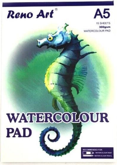 PAD RENO WATERCOLOUR PAD A5 300GSM